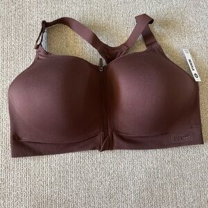 PINK Victoria's Secret Brown Sports Bra Seamless Design